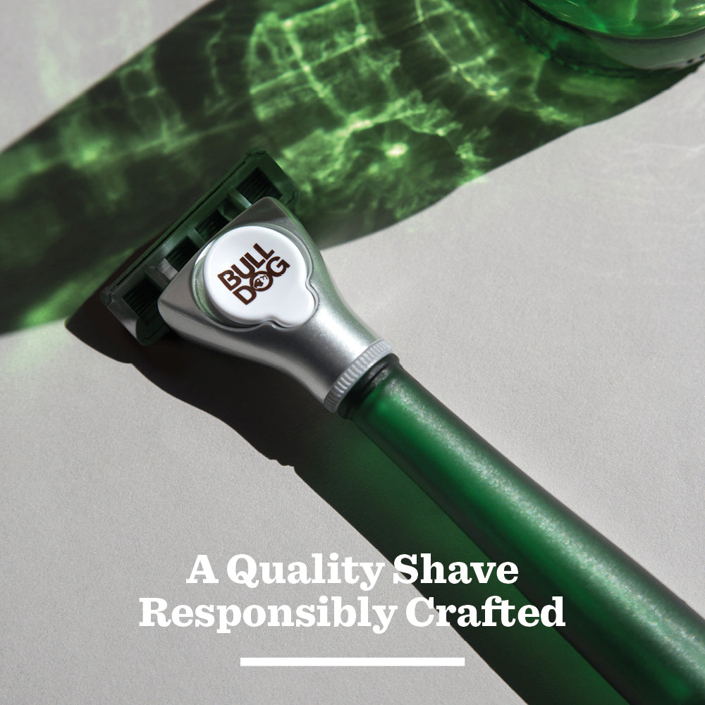 Original Glass Razor for Men | Razor Handle – Bulldog Skincare