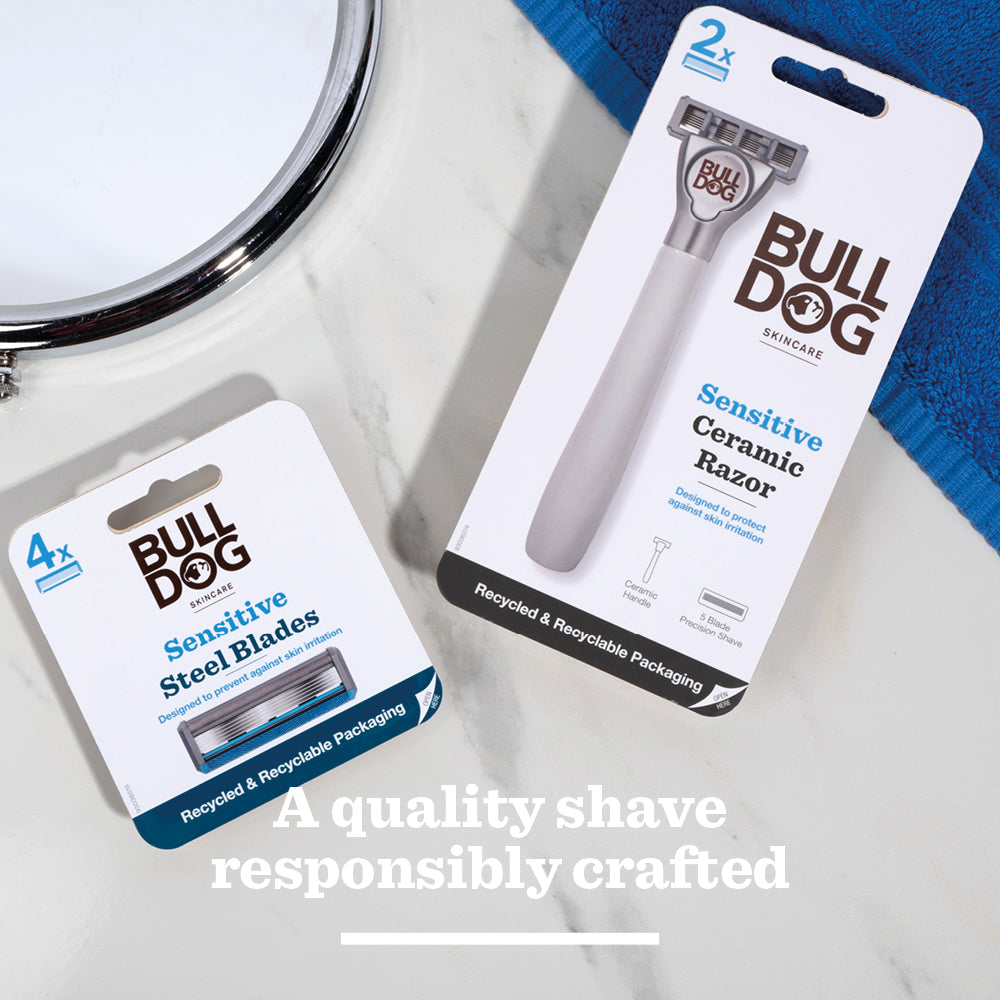 Sensitive Ceramic Razor – Bulldog Skincare
