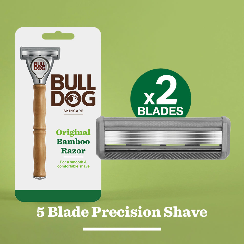 Bzbo Razor Original Bamboo Razor for Men | Razor Handle – Bulldog Skincare