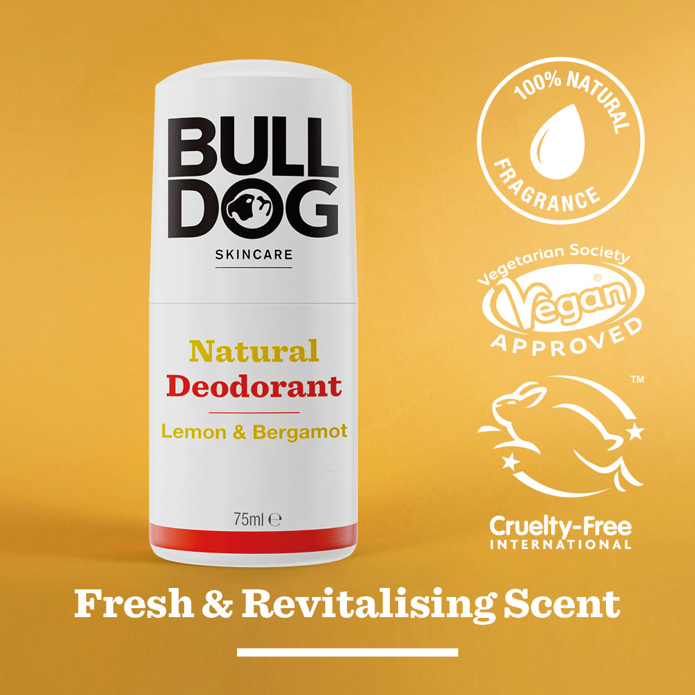 Lemon & Bergamot Natural Deodorant