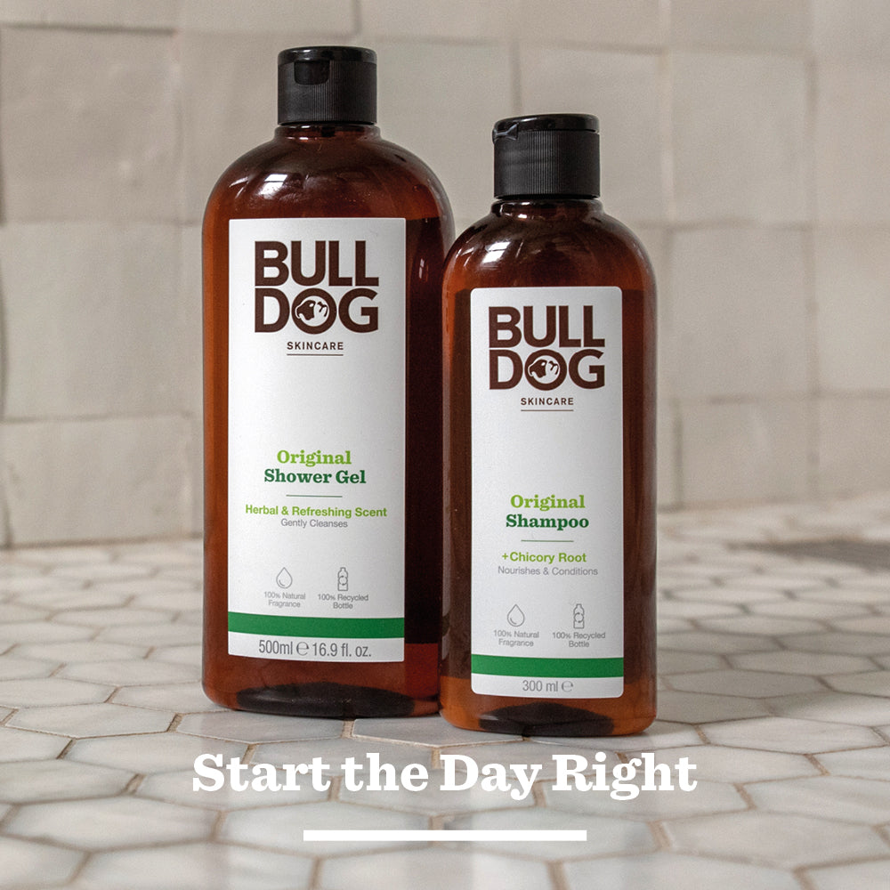 男性用のオリジナルシャンプー|ヘアスタイリング – Bulldog Skincare
