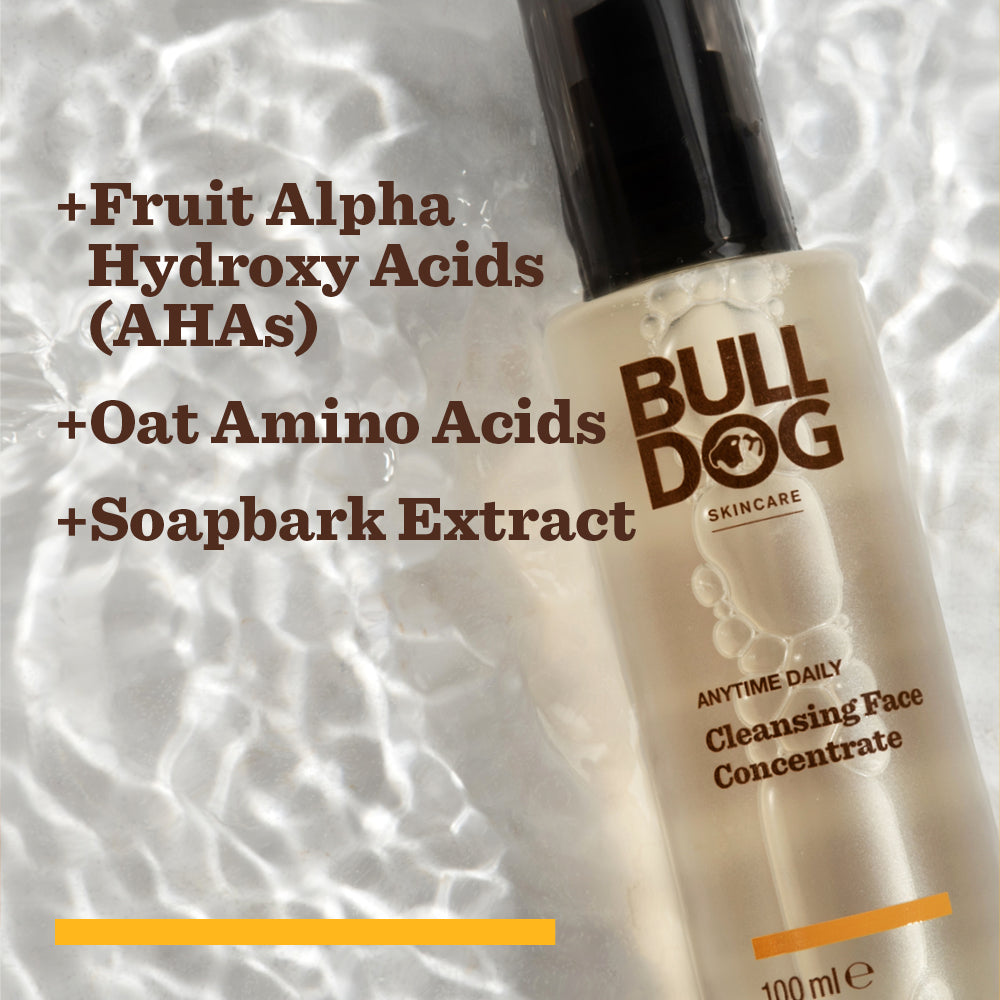 Bulldog Men's Anytime Daily Cleansing Face Concentrate