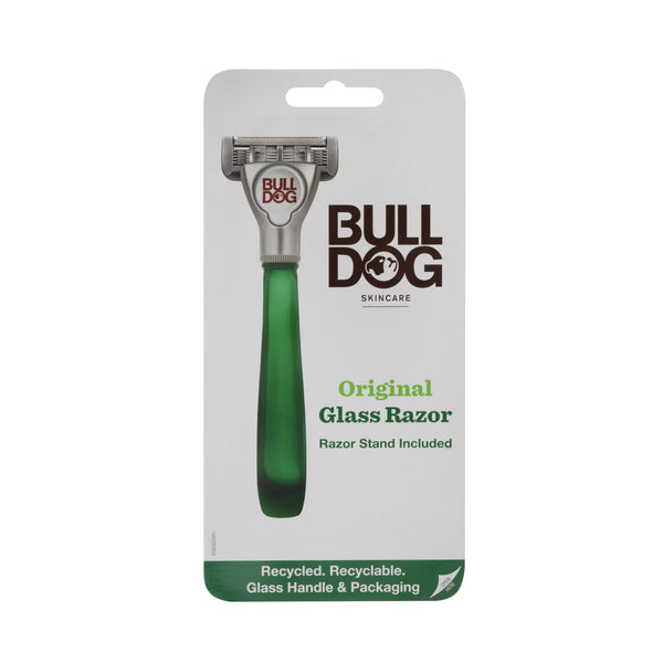 西洋剃刀 ドイツ製 Bulldog Razor カミソリ アンティーク雑貨 男性用のオリジナルのガラスかみそり|かみそりのハンドル – Bulldog